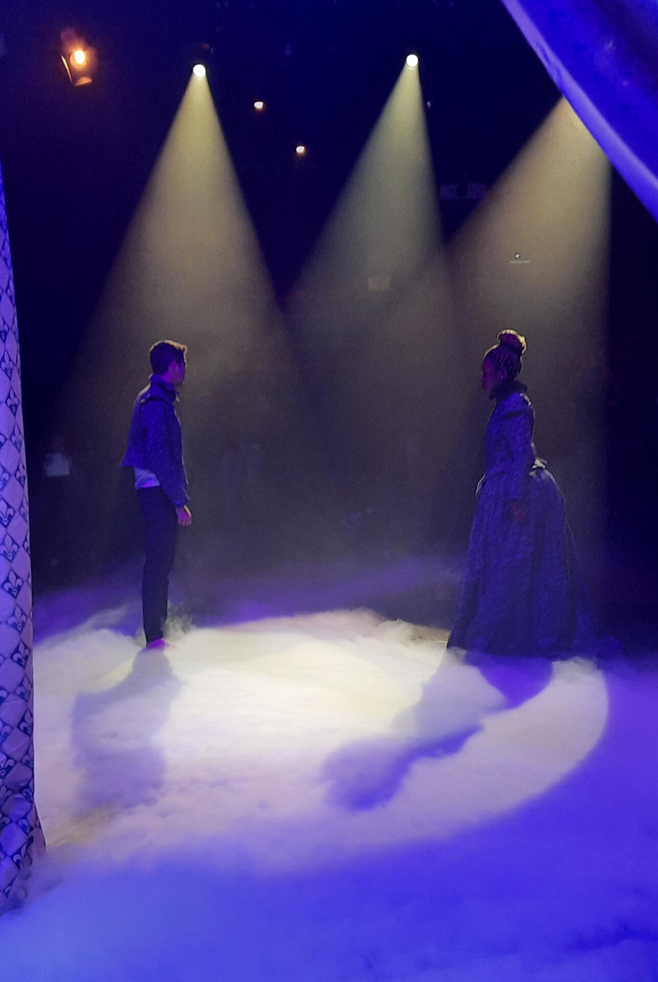 Jeremy Nanhu performing on stage